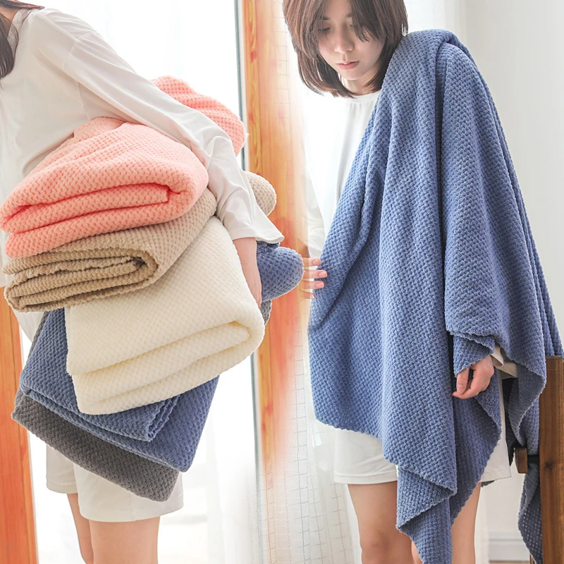 

Beach Towels Large Towel 90cm*160cm Coral Velvet Comfort Breathable Microfiber Shower Towel Thicken Bath Towel