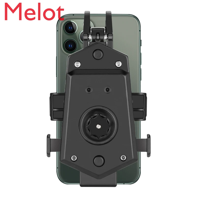 

Motorcycle Mobile Phone Navigation Bracket Electric Car Motorcycle Car Riding Shockproof Aluminum Alloy
