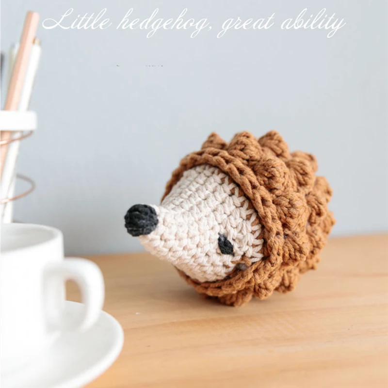 Ежик ручной работы детские мягкие плюшевые животные игрушка кукла милый спящий