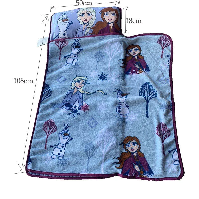 Детский коврик для сна с изображением холодных Эльзы и Анны детей дошкольного