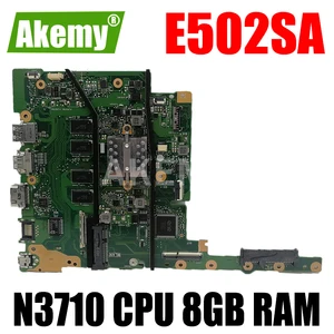 akemy with n3710 cpu 8gbram e502sa e402sa laptop motherboard for asus e502s e502sa e402s e402sa motherboard free global shipping