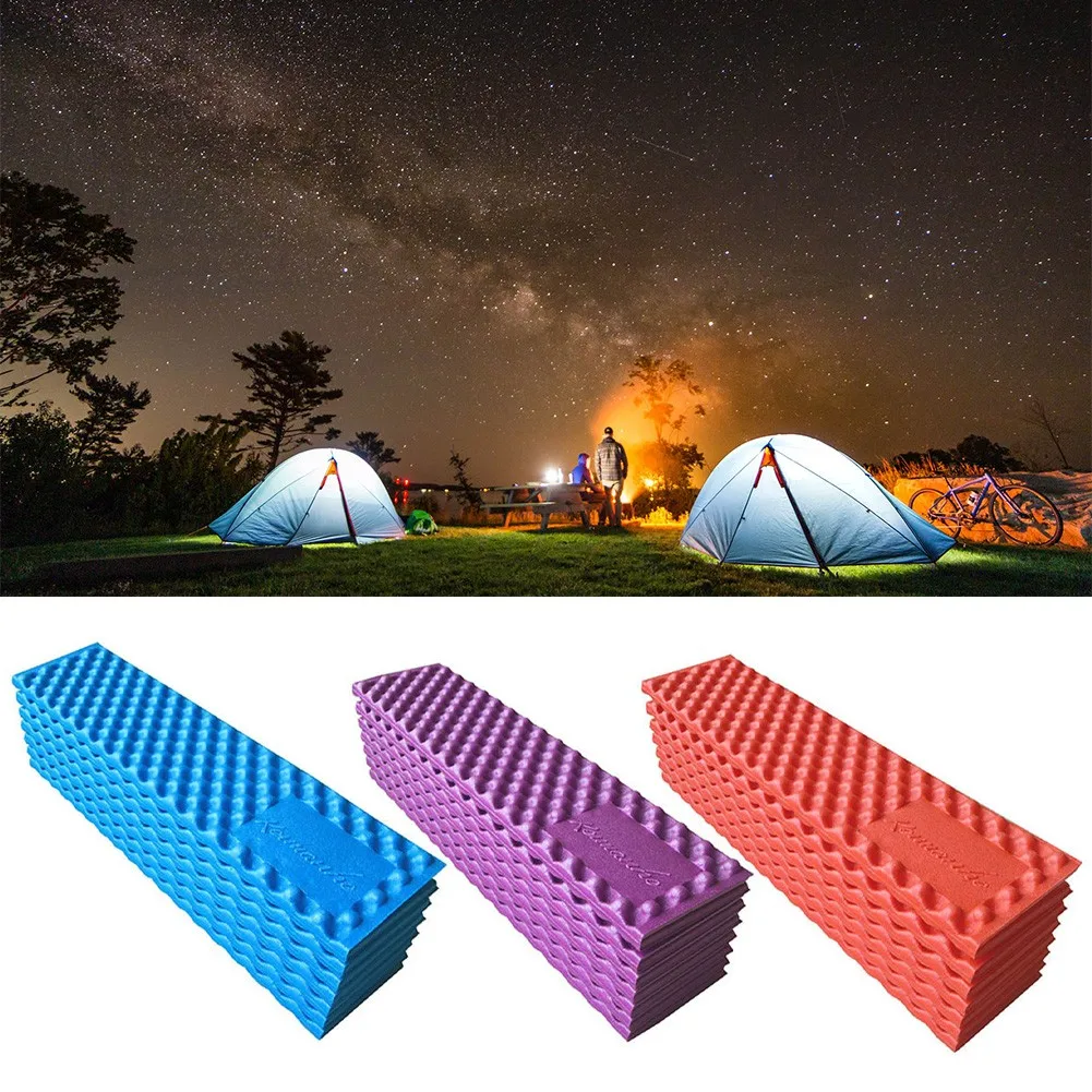 

185*56cm Camping Mat Ultralight Foam Camping Mat Seat Folding Beach Tent Picnic Mat Sleeping Pad Waterproof Outdoor Mattress