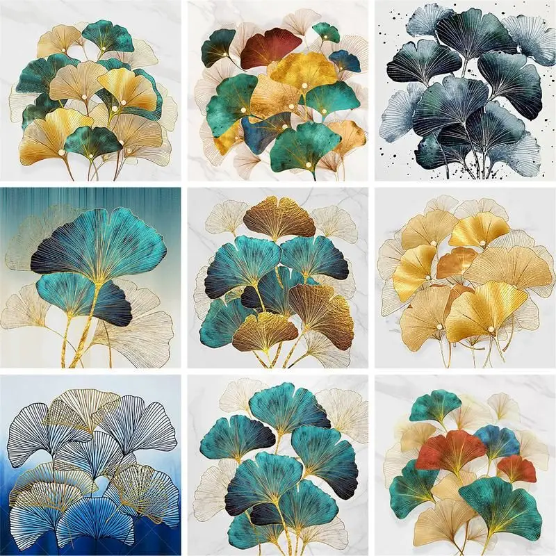 

GATYZTORY 60x75cm Frame Paint By Numbers For Adults Handmade Diy Gift Color Flower Oil Picture By Number Home Decor Art Crafts