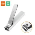 Кусачки для ногтей Xiaomi Mijia из нержавеющей стали, триммер для педикюра, портативная пилка для ногтей с чехлом для защиты от брызг
