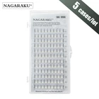 Пучки ресниц NAGARAKU 3D 6d, 5 коробок, русский объем, готовые вееры для ресниц, мягкие и натуральные пучки ресниц, высокое качество
