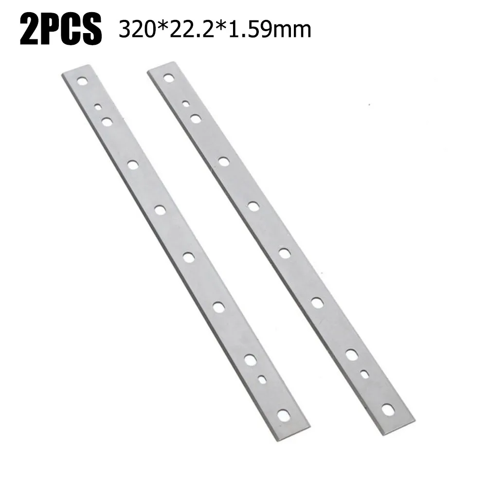 

2PCS 13inch 320*22.2*1.59mm HSS Planer Blades For DW735 & DW735X Replaces DW7352 High Speed Steel Planer Blades High Quality