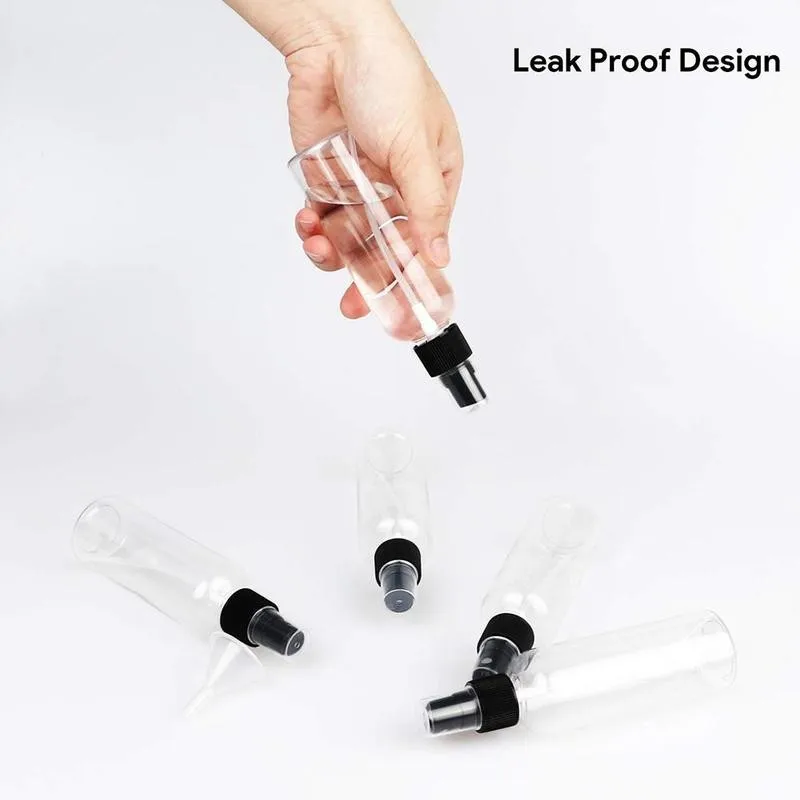 Прозрачные пустые бутылки распылители портативный пластиковый многоразовый
