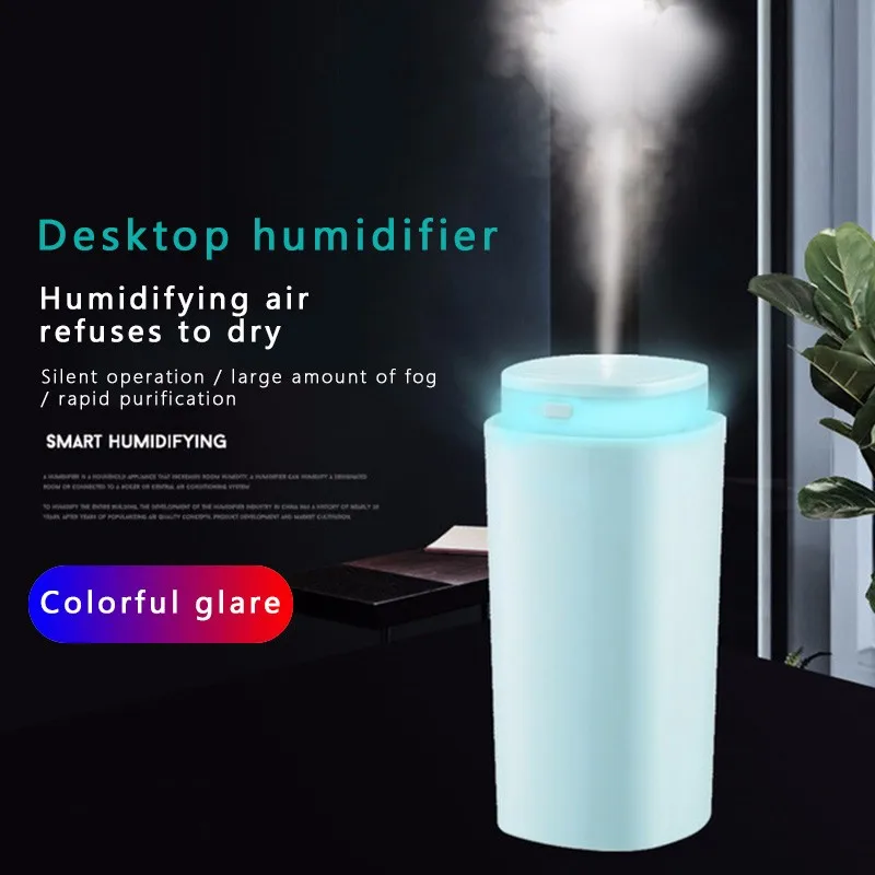 320 мл USB зарядка увлажнитель мини автомобильный Настольный воздуха диффузор