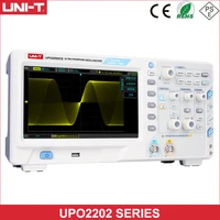 uni t upo2104cs upo2102cs upo2202cs ultra phosphor oscilloscopes 100mhz 7 inches widescreen lcd displays usb interface
