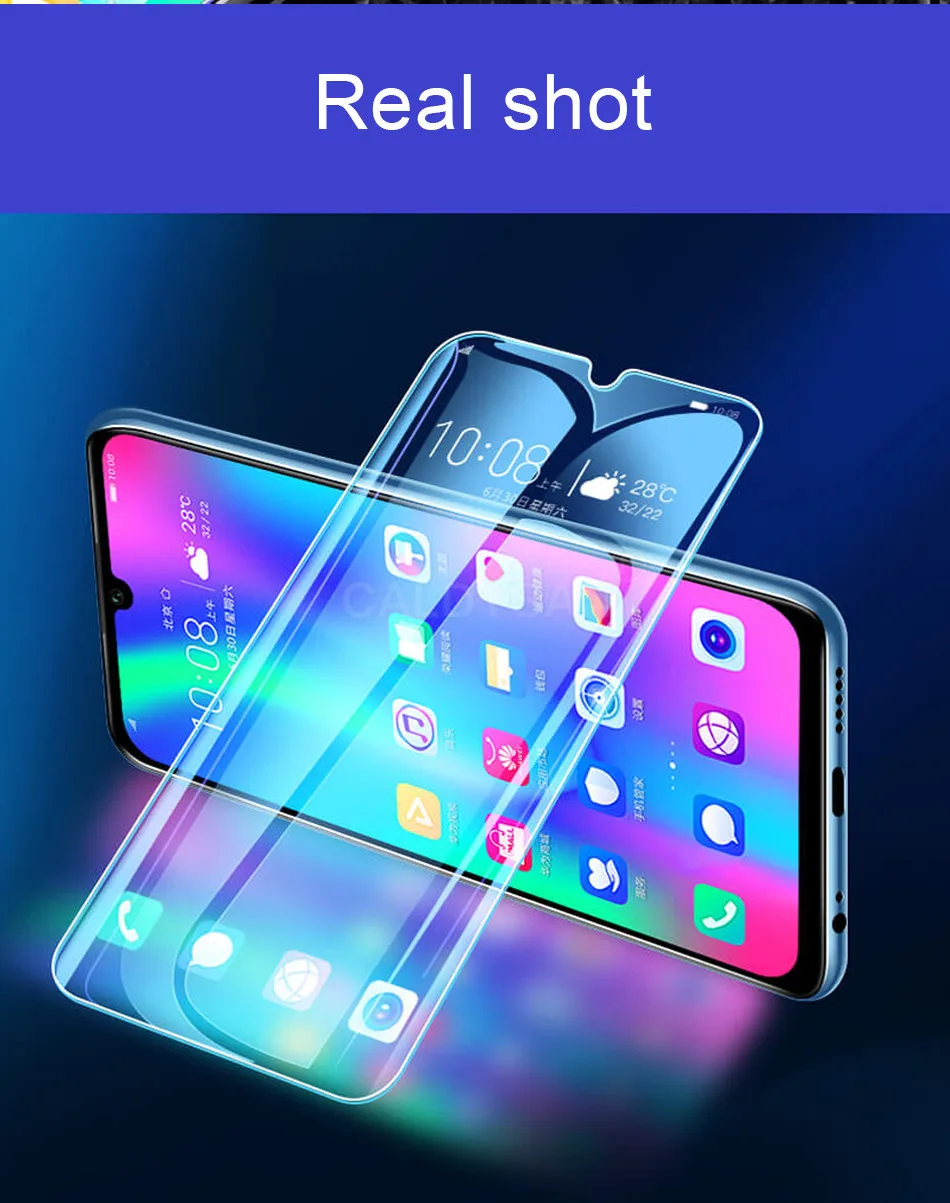 3 шт./лот, защитная пленка из закаленного стекла для huawei Honor 8x Max 8 9 10 Lite 20 10i 7a 7c Pro, защитное стекло, полное покрытие