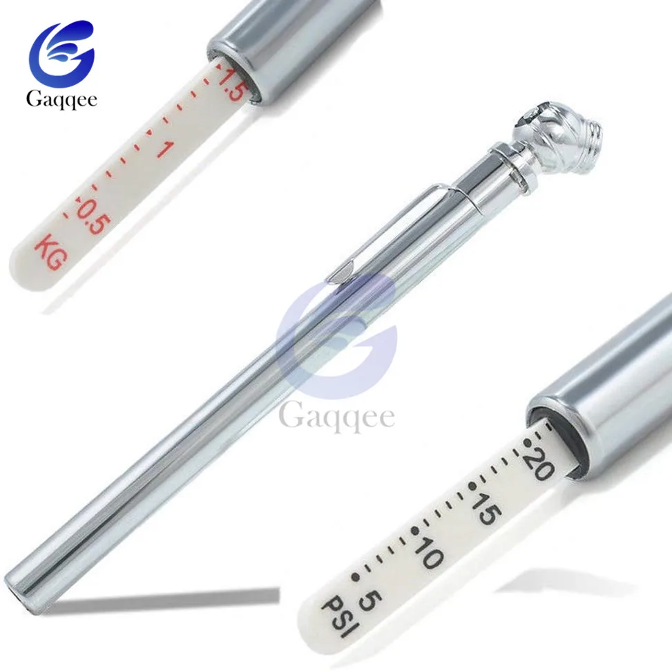 Портативная ручка для проверки давления воздуха в шинах 5-50 фунтов на квадратный