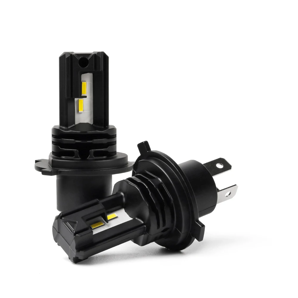 2 шт. Автомобильные светодиодные лампы H4 9003 HB2 50 Вт 12 В 6500 к лм|Передние LED-фары для