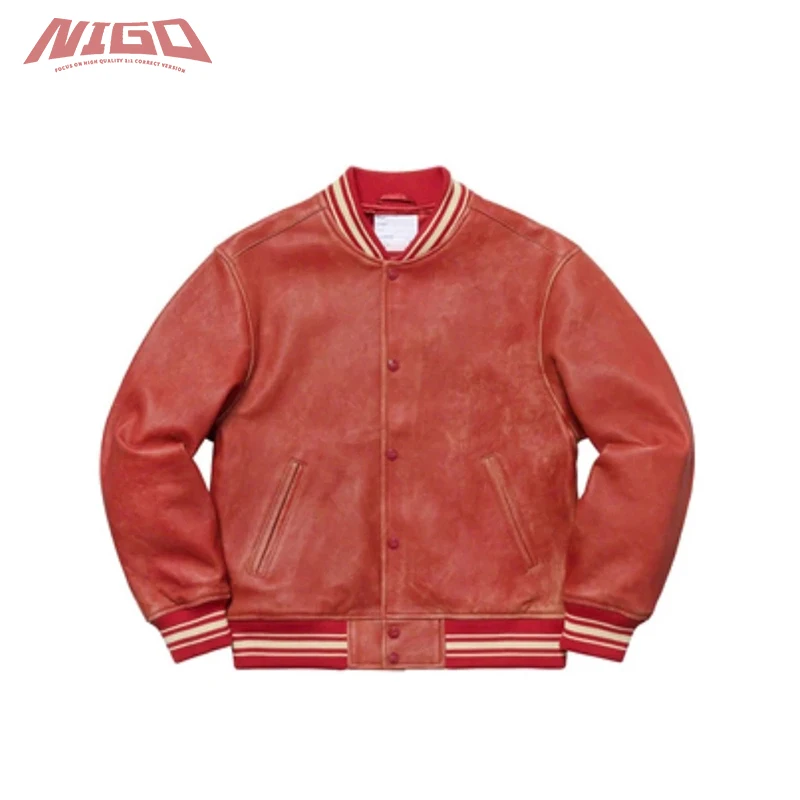 

NIGO 19ss Real Leather Anorak Jacket Coat Code@S15