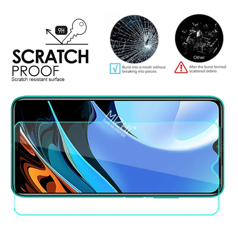 3pcs tempered glass for xiaomi redmi 9t glass screen protector for xiaomi redmi 9t 9 t t9 redmi9t safety cover protective film free global shipping