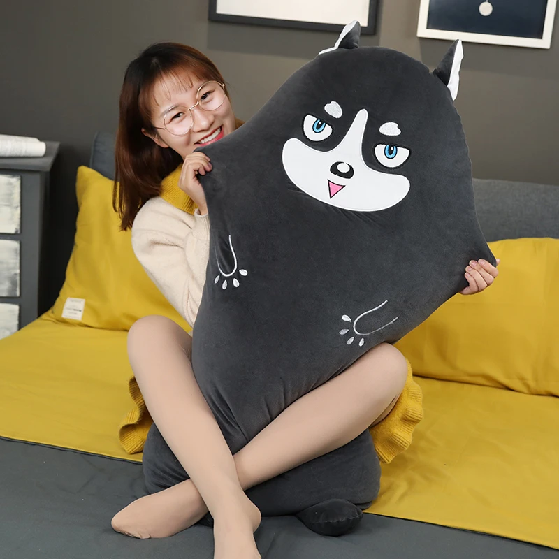 Huggable новый динозавр Хаски кошка подушка плюшевые игрушки милая Шиба кукла ину