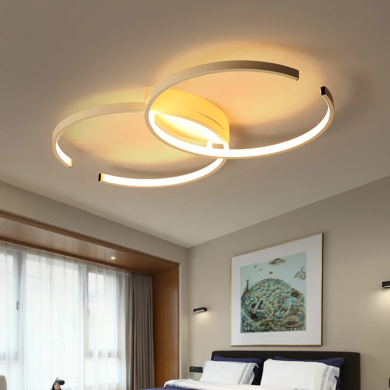 Современная светодиодная люстра для гостиной спальни кабинета домашняя