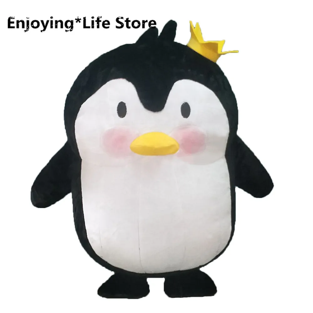 

Пасхальная надувная маска пингвина, костюмы-талисманы, рекламные костюмы 1,6 м/2 м, косплей, вечернее платье, костюм для взрослых на Хэллоуин, ...