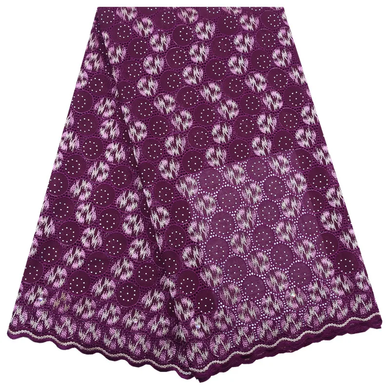 Африканская кружевная вышивка швейцарская вуаль ткань Высококачественная