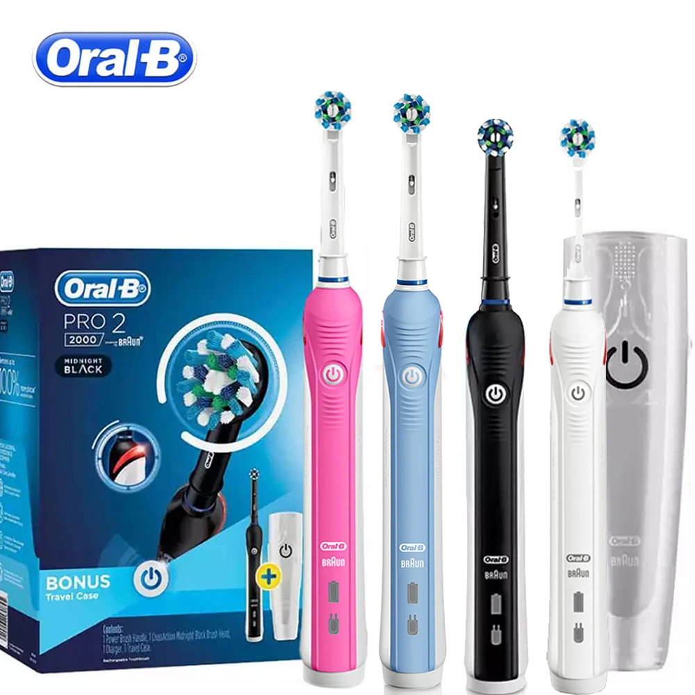 Oral B Ультразвуковой Электрический Зубная щётка для отбеливания зубов
