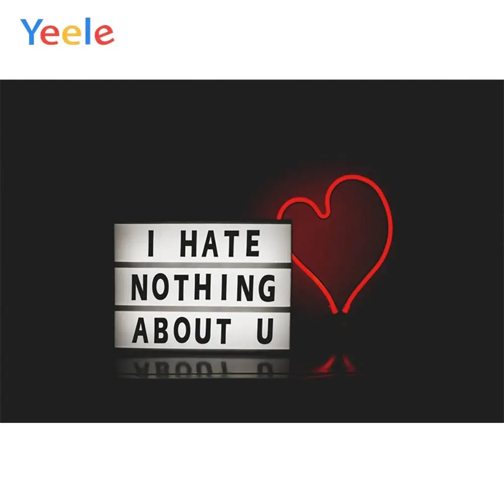 Фотофон Yeele на День святого Валентина Love You Forever для фотосъемки персонализированные фотографические фоны для фотостудии