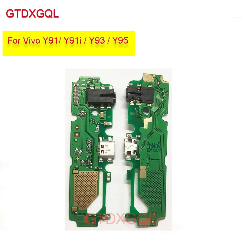 

Новинка Протестировано для зарядного устройства Vivo Y91 / Y91i / Y93 / Y95 USB док-станция подключение зарядного гибкого кабеля ремонт Запасных Частей...