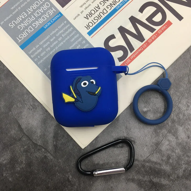 Cute Wireless Bluetooth Earphone Case For Apple AirPods 1 2 Silicone Charging Headphones Cases for Airpods Protective Cover | Электроника