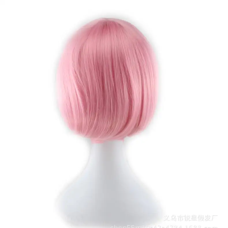 Парик унисекс с прямыми волосами для косплея защитой от царапин разных видов