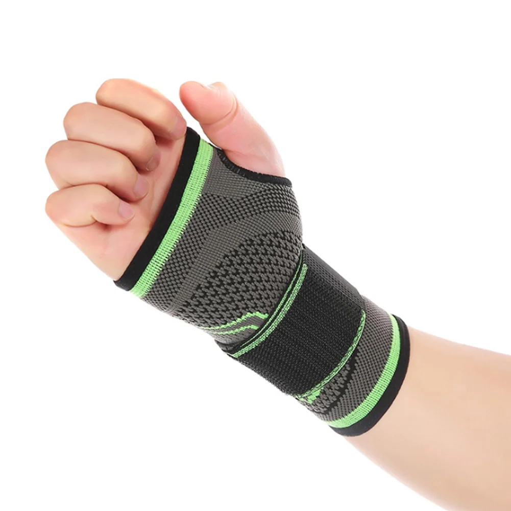 

1pcs Volleyball Thumb Stabilizer Sports Tennis Basketball Adjustable Wrist Support Breathable Wrist Brace Badminton Wrap Elastic