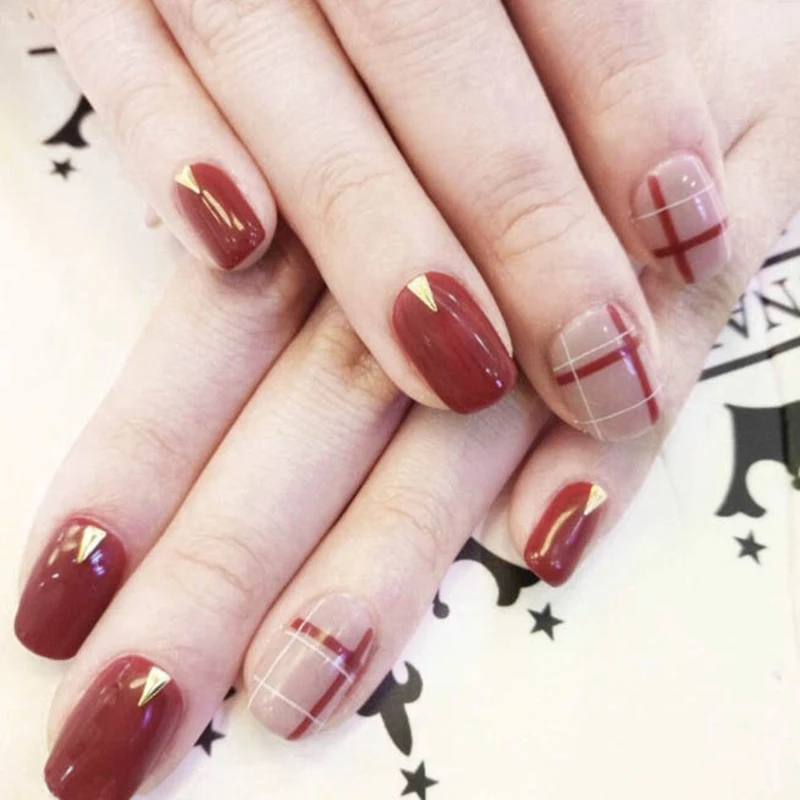 Creative Nail Sticker 20color Holographic Nail Art Sticker DIY Laser Sticker Is Not Easy To Fall Off The Universe Ornament