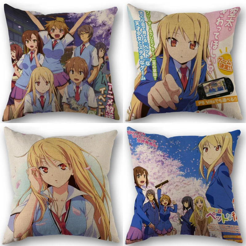 Наволочка Sakurasou no Pet na Kanojo высококачественный домашний текстиль хлопчатобумажная