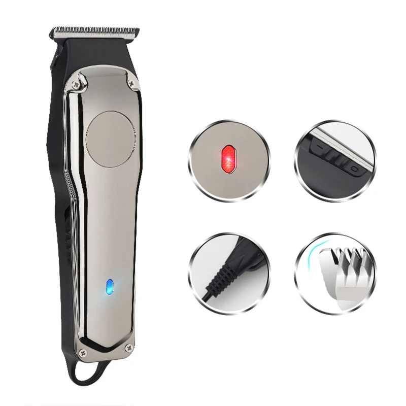 

Professional USB Mini Electric Hair Clipper Barber Trimmer Cordless Hair Cutter
