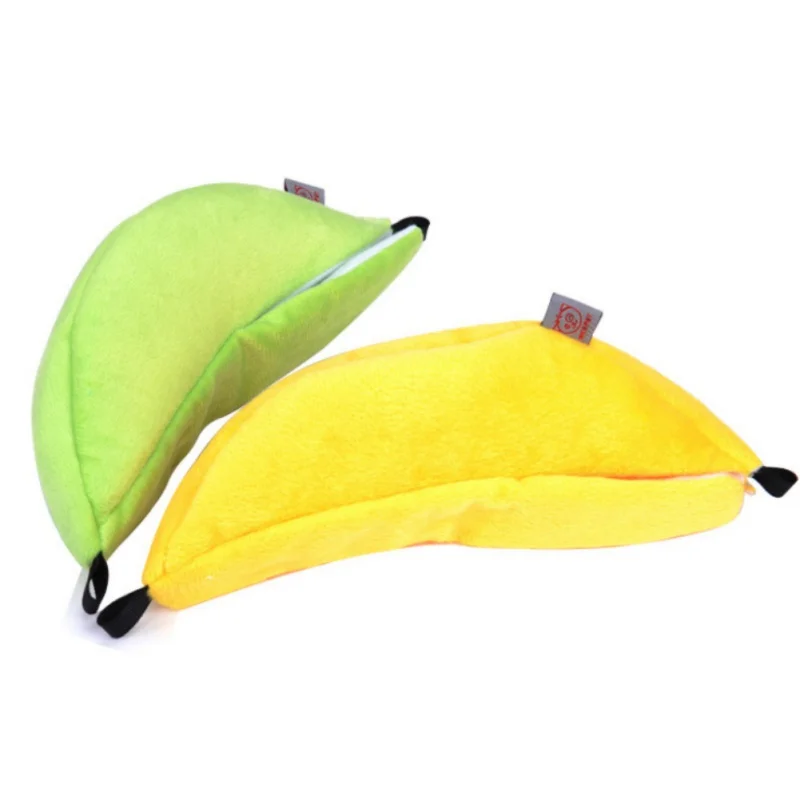 Дизайн банана подвеска для хомяка домик гамак маленькие животные хлопковая