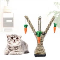 pet cat tree carrot cat climbing frame hamster climbing frame hand knitting fun toy tree cat toys interactive