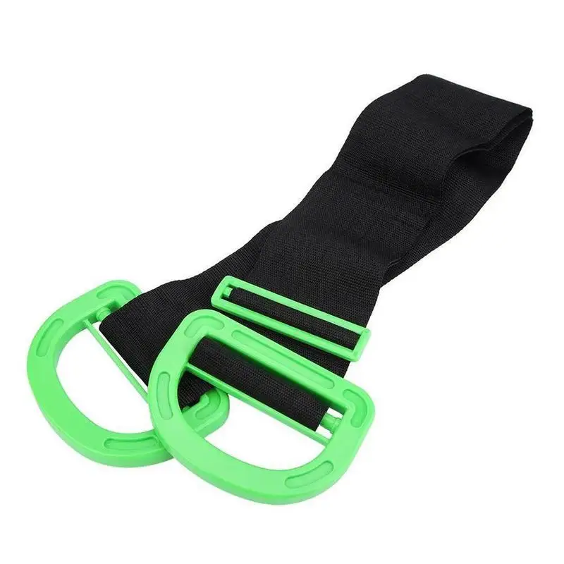 

1pc Moving Artifact Portable Moving Belt Adjustable Moving Lifting Straps For Furniture Boxes Mattress Green Straps