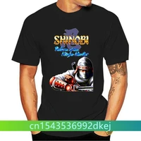 mens quality shinobi 3 return of the ninja gaiden master t shirt anime camiseta round collar s 6xl plus size homme tee shirt