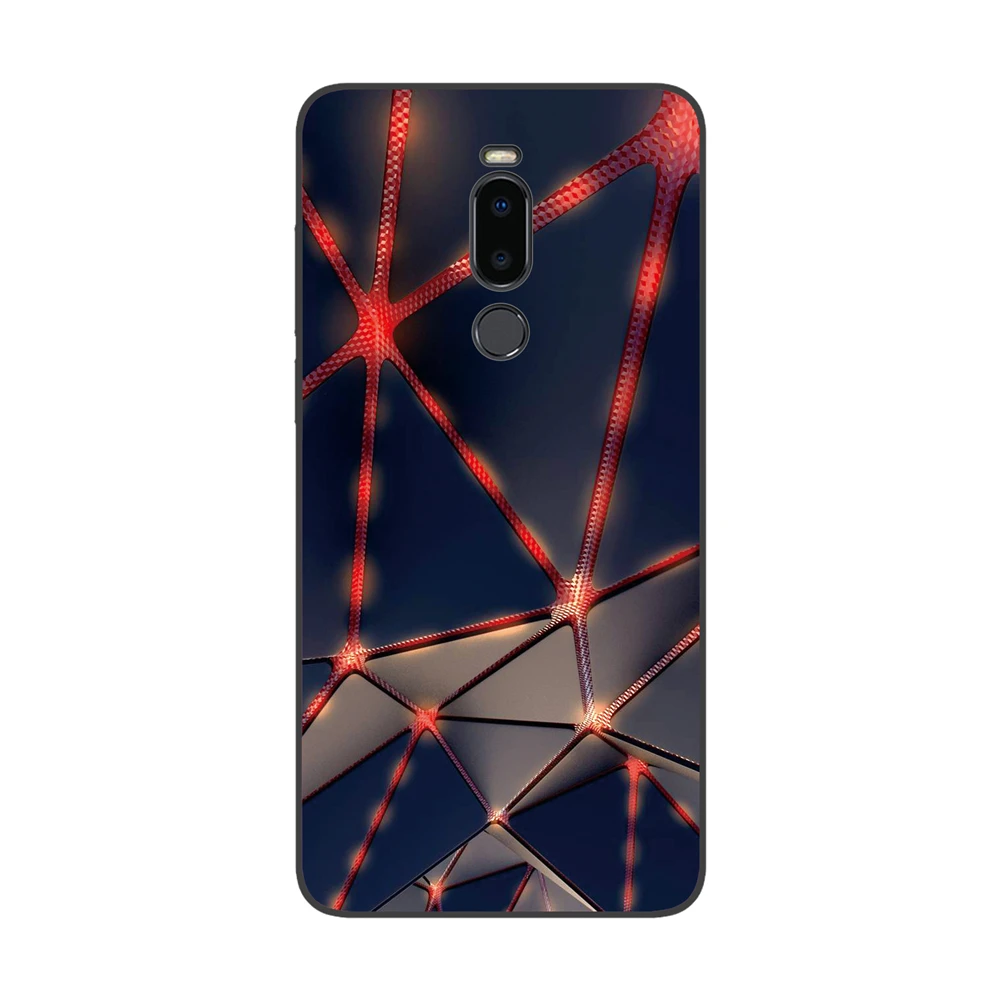 12 GUCOON силиконовый чехол для Meizu Note 8 Note8 6,0 дюймов Чехол Мягкий ТПУ защитный чехол для телефона с изображением волка Роза Цветы Чехол-бампер - Цвет: 12
