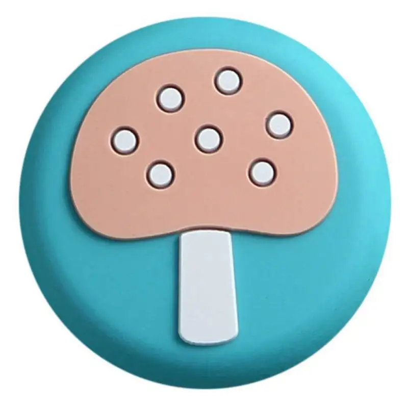 Силиконовый коврик настенные дверные бамперы мультяшная дверная ручка