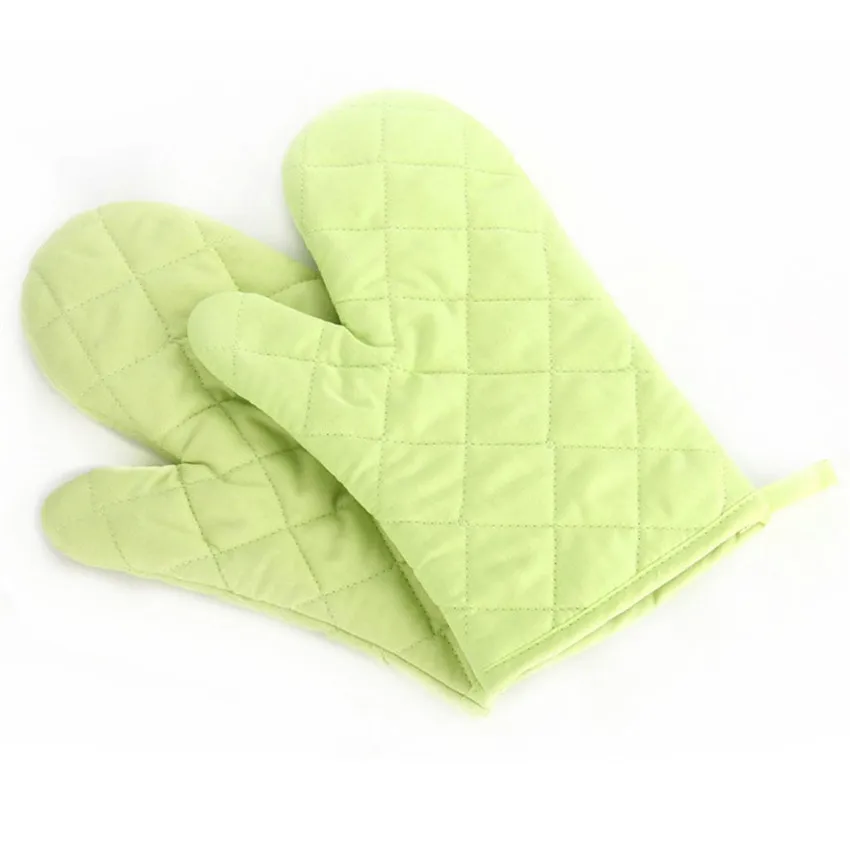 

1PC Microwave Oven Gloves Kitchen Baking Grill Insulated Glove Oven Mitts Heat Resistant Non-slip Cooking Oven Sleeve 27*18cm