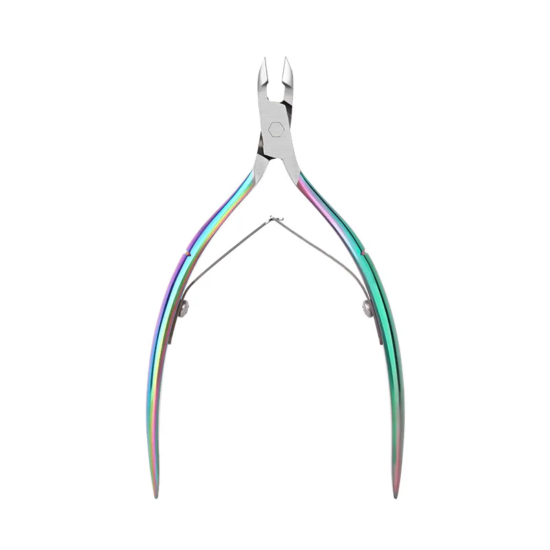 Кусачки для кутикулы из нержавеющей стали 1 шт. лазерная постепенная обрезка