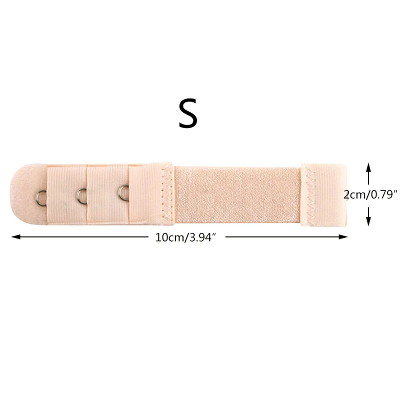 

Bra Adjustable Back Buckle Elastic Underwear Belt Multiple Sizes Underwear Extension Comfortable Plus Size Intimates Accessories