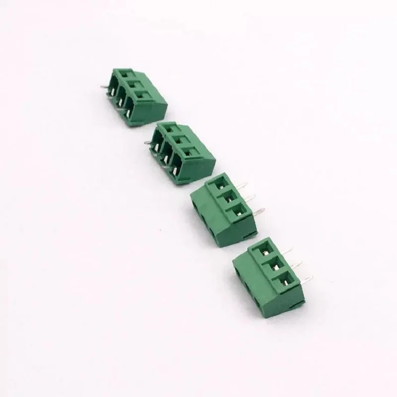 

10pcs Pitch 5.0mm Kf128-2p Pcb Screw Terminal Block Connectors2 3-position Can Be Stitched 300v 10a Dg128 Kf128-3p