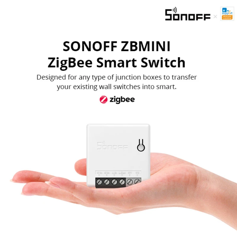 

Smart Home Mini Smart Switch Module Two-way Control APP Remote Control DIY Smart Switch Zigbee 10A Smart Panel Switch Module