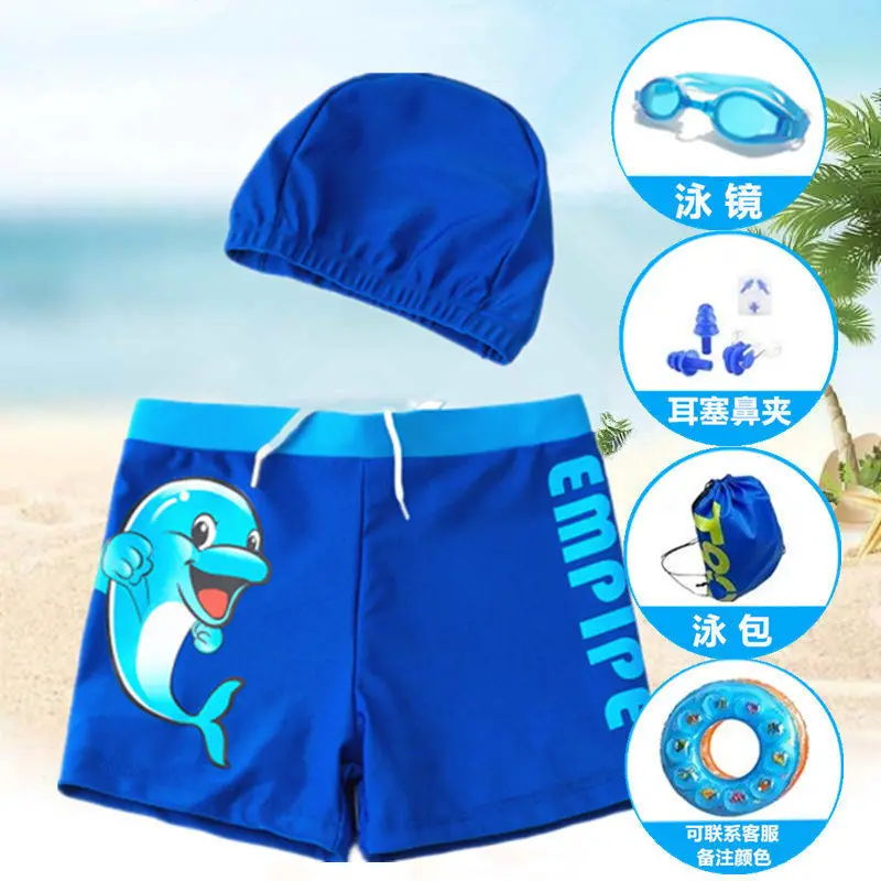 

New Children's Swimming Trunks, Boys' Swimming Trunks, Children's Swimsuits, Boxer Swimming Trunks, Cartoon Baby Swimming Trunks