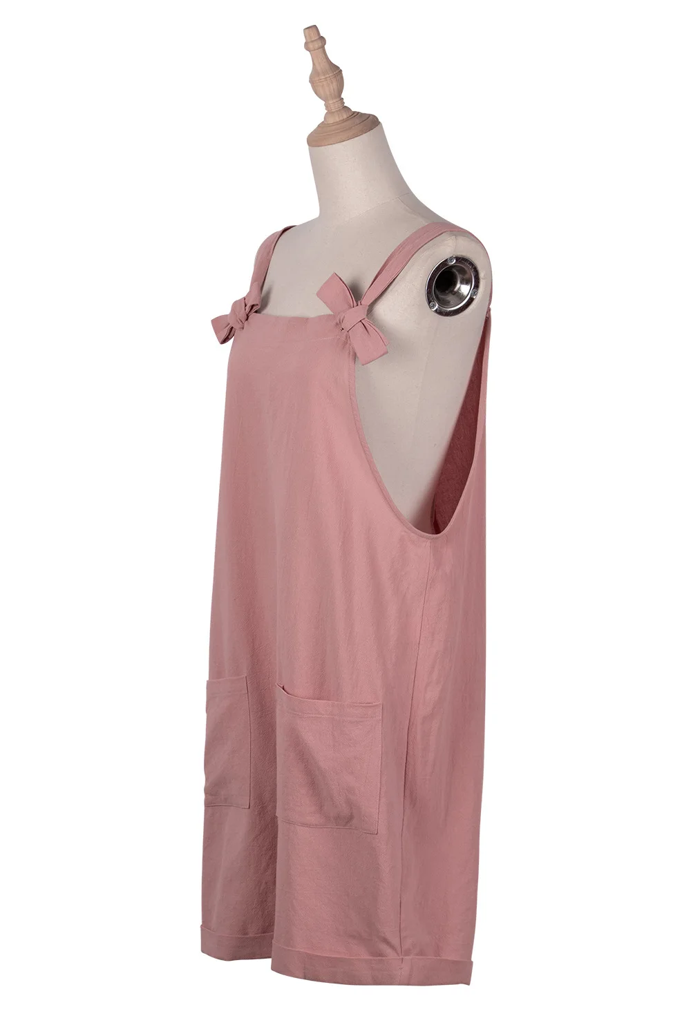 

Casual Women Overalls Solid Color Playsuits Loose High Waist Pocket Jumpsuit Spring Female New Style Jumpsuit Women Outdoor Wear