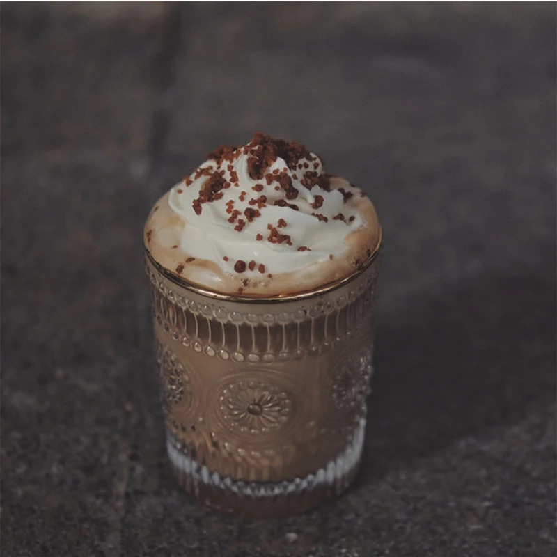 

Retro Beverage Goblet Wine Glass Champagne Cup Drinking Glasses Wedding Banquet Hotel Restaurant Bar Juice liquor Glass