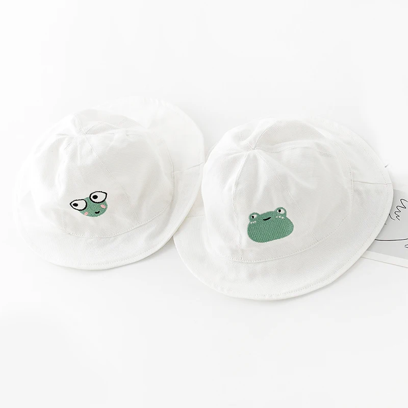 

Keelorn Girls Cartoon Hats 2021 New Summer Kids Baby Unisex Fisherman's Hats Children Cute Cotton Caps Kids Accessories