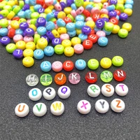 100pcs 47mm oval mix acrylic letter beads for jewelry making kid diy material loose spacer beads jewelry accessories