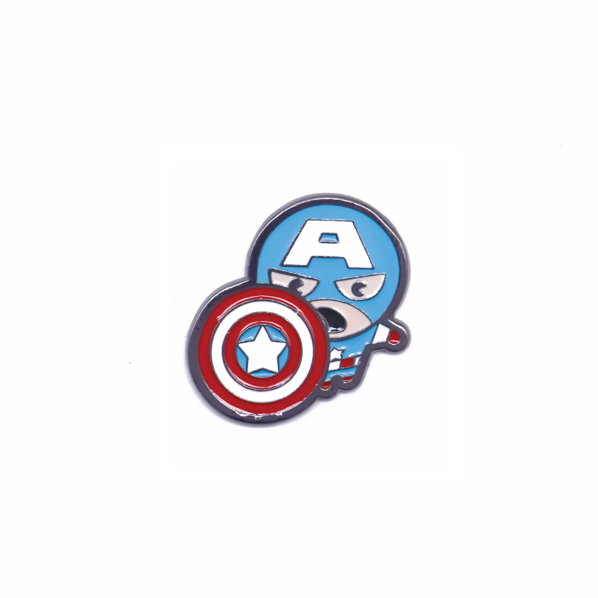 Эмалированная брошь с изображением героев мультфильма мстители | Украшения и