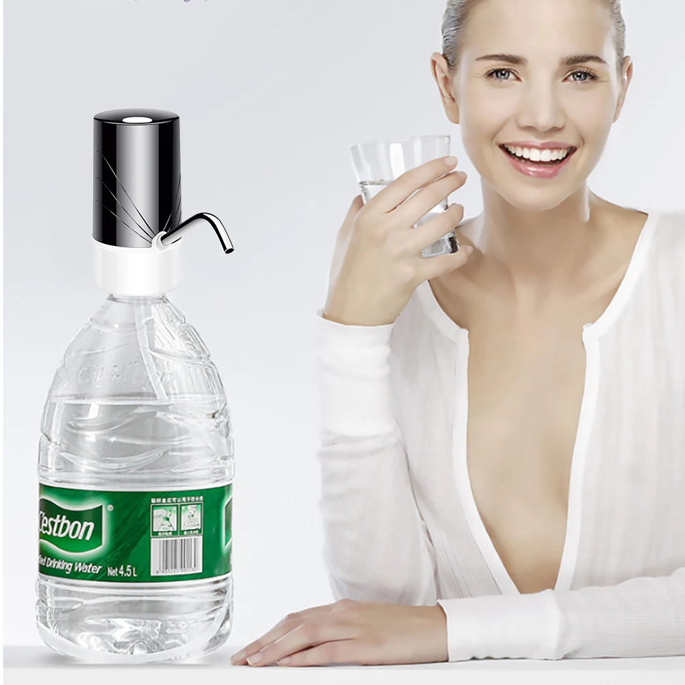 Бытовой автоматический Электрический водяной насос Кнопка диспенсер галлон