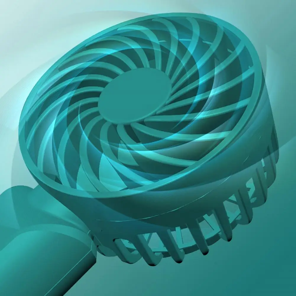 

Fan Rechargeable Portable Fan Phone Holder Function Fireproof ABS Detachable Quiet Operation USB Handheld Fan Summer Gifts